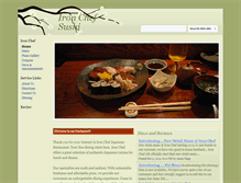 Tablet Screenshot of ironchefsushi.com